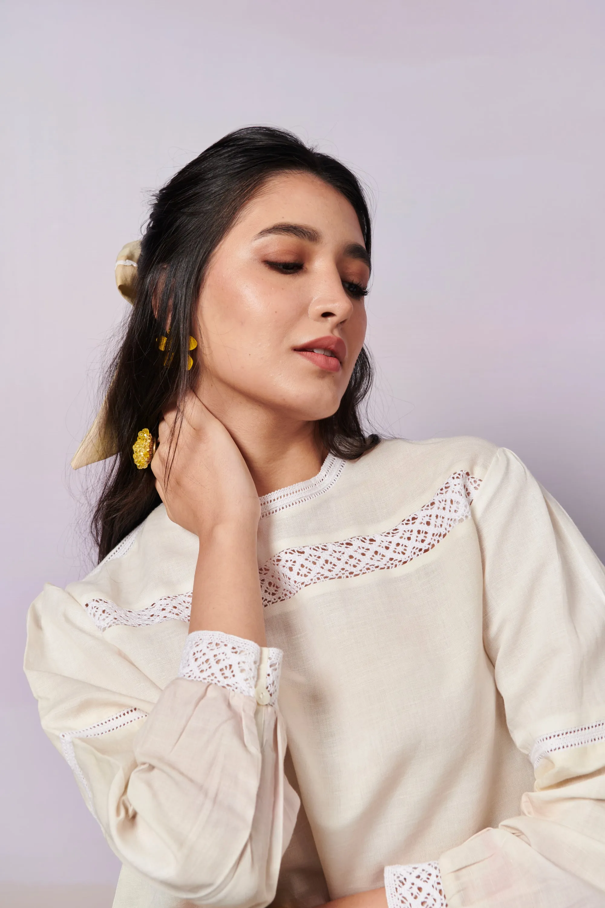 After Glow Short Top and Trousers co-ord set