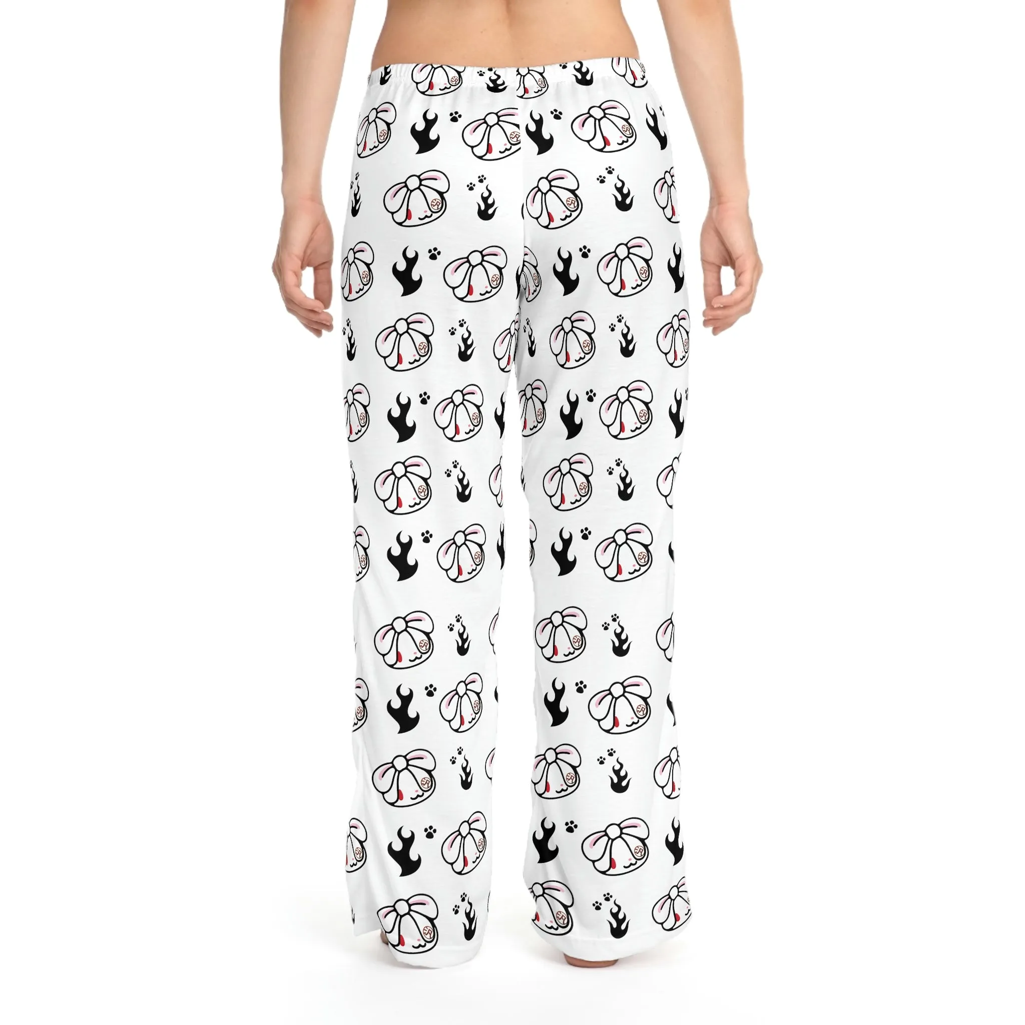 All-Purpose Bunny Black Flame Pajama Bottoms