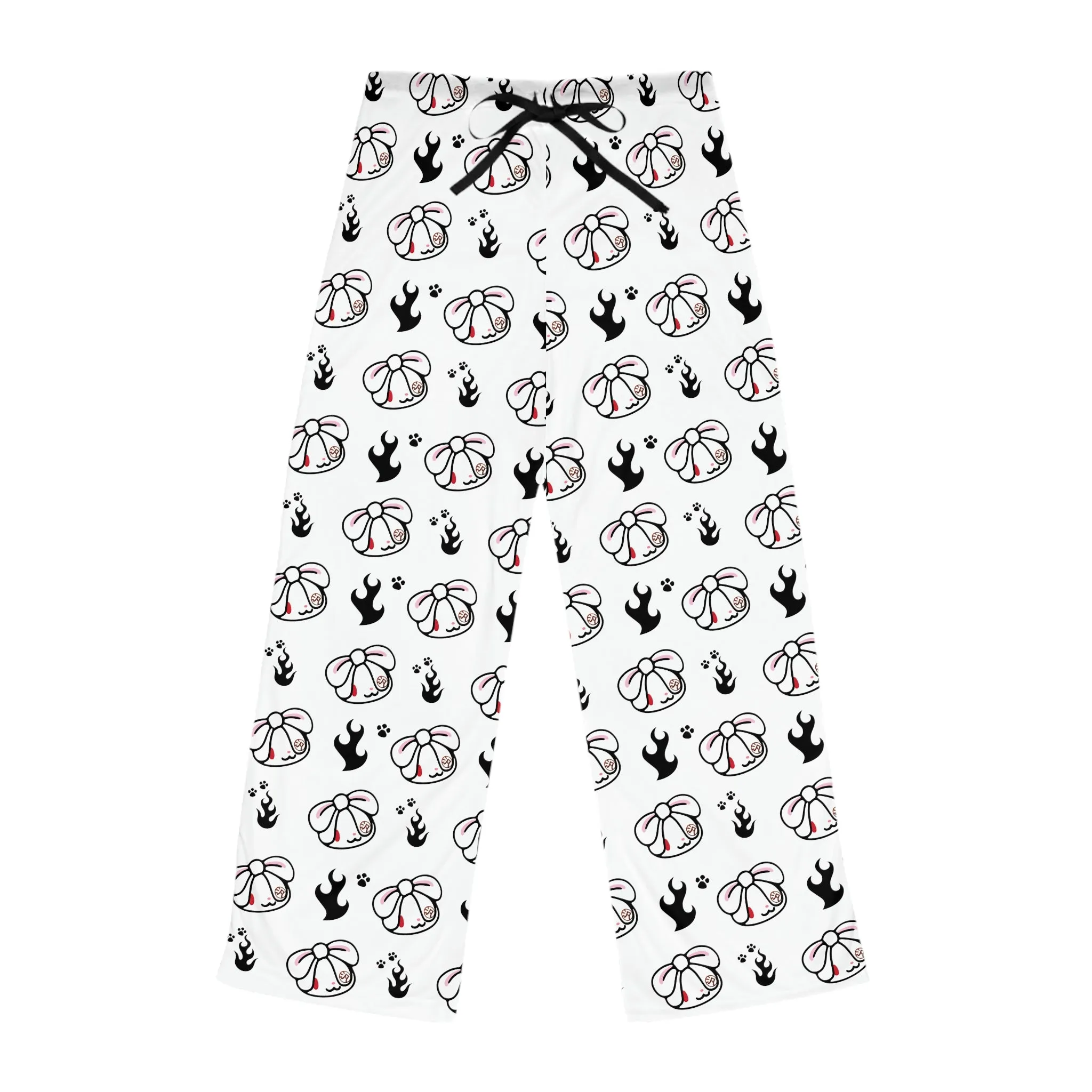All-Purpose Bunny Black Flame Pajama Bottoms