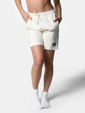 Beige HOF11 Rubber Patch Relaxed Shorts