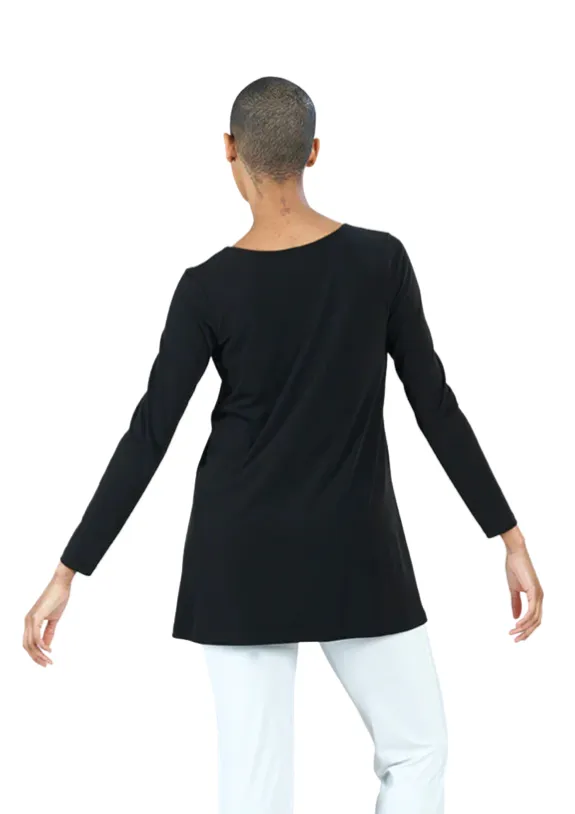 Clara S Basic Long Sleeve Tunic