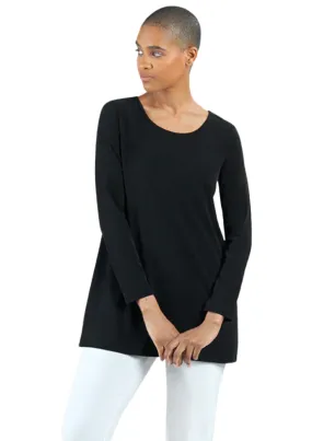 Clara S Basic Long Sleeve Tunic
