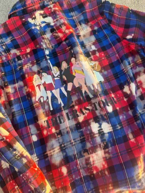 Distressed Eras Flannel - medium