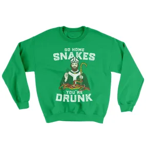 Go Home Snakes You're Drunk Ugly Sweater