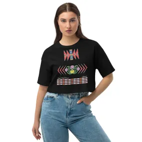 Gratitude Loose drop shoulder crop top