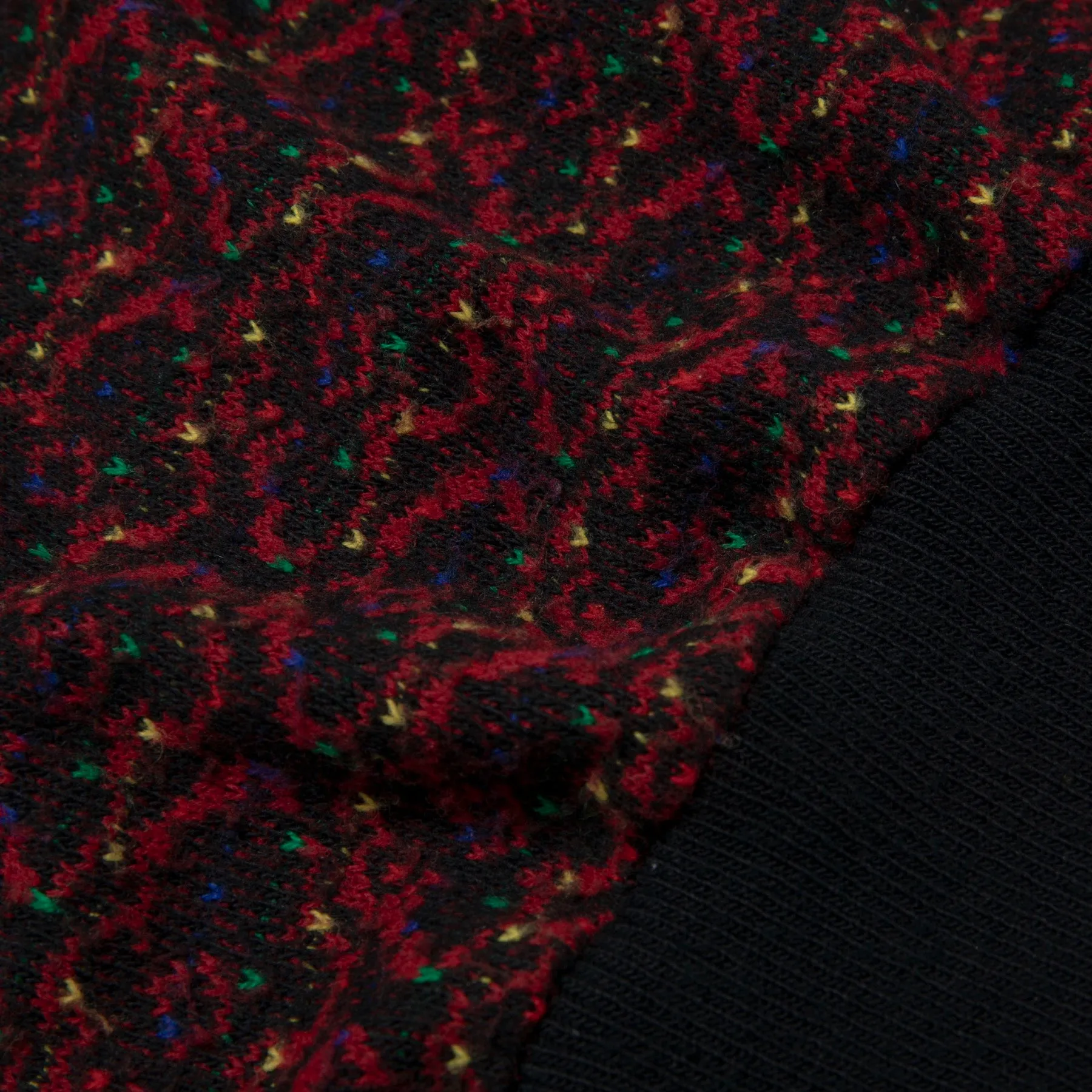 Jacquard Stranded Knit Dropped Shoulder Jumper