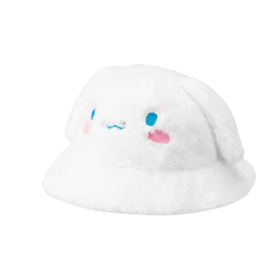 Kawaii Sanrio Kuromi Plush Fisherman Hat