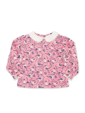 Kite Garden birds blouse