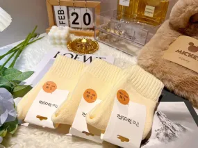 Korean furry socks super warm