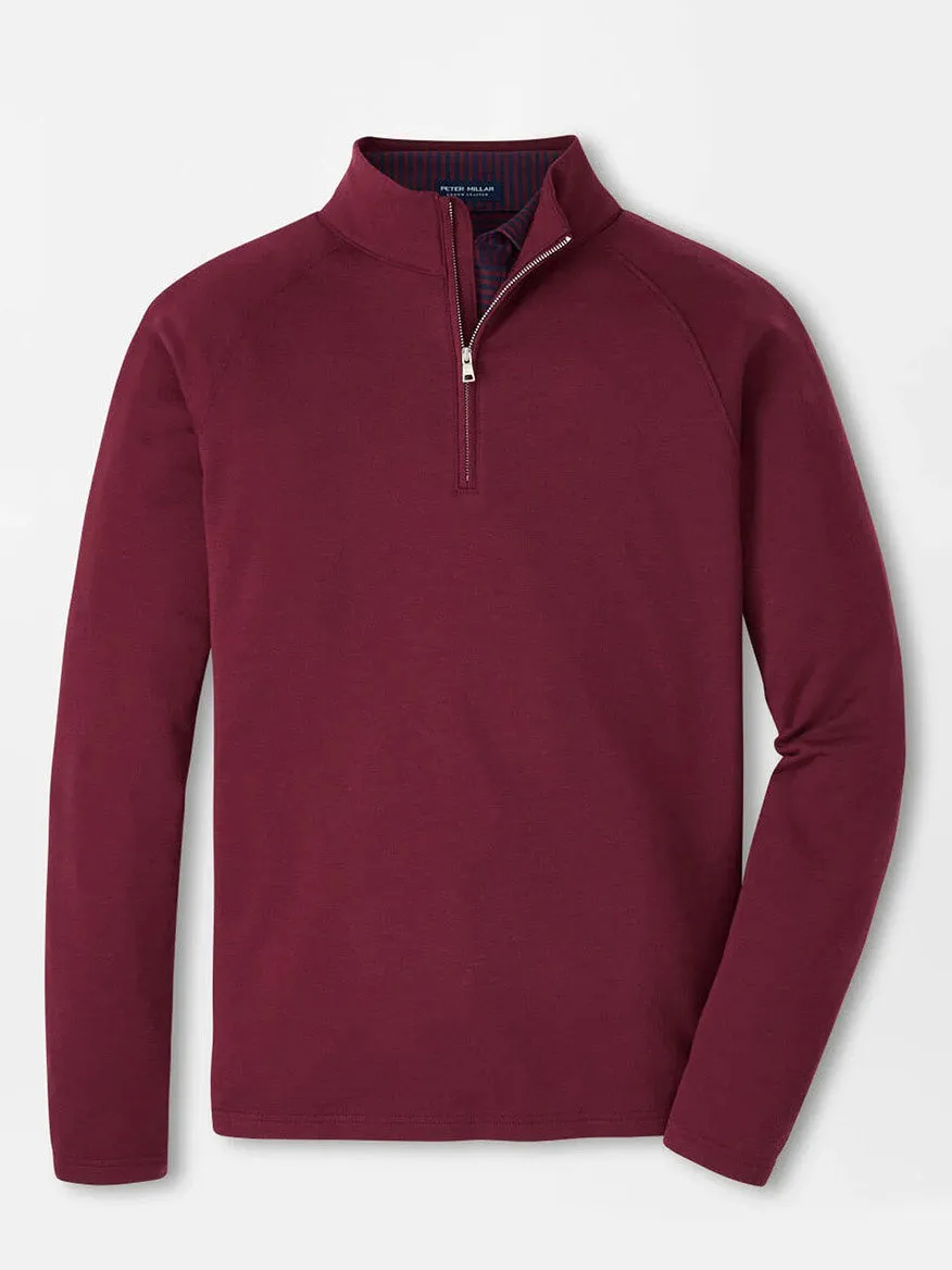 Peter Millar Excursionist Flex Performance Pullover in Vermouth