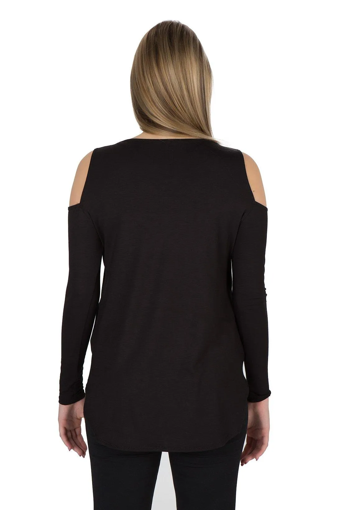 Shoulderless T-Shirt