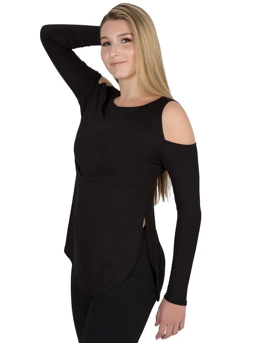 Shoulderless T-Shirt