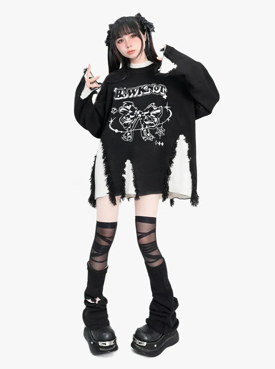 Subculture Mine Slit Loose Tops