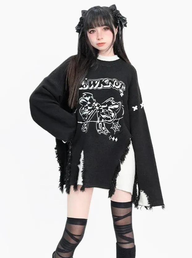 Subculture Mine Slit Loose Tops