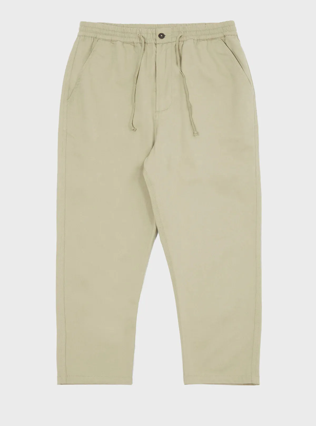 Universal Works Hi Water Trousers in Stone Twill
