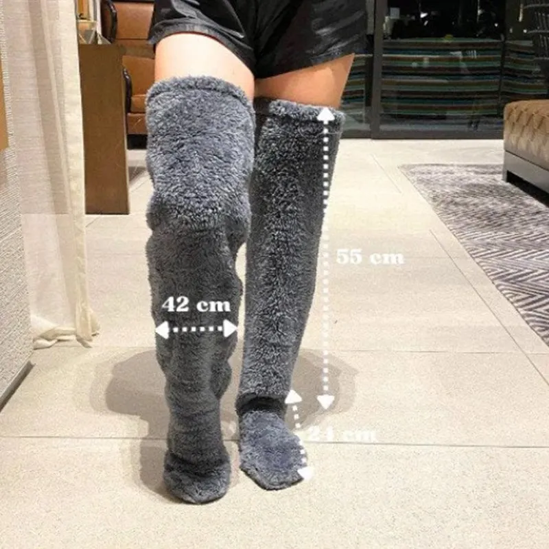 Winter Thickened Warm Knee Socks