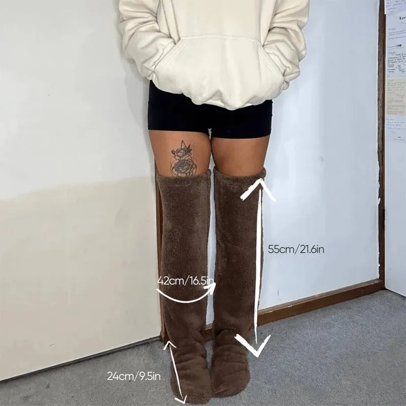 Winter Thickened Warm Knee Socks